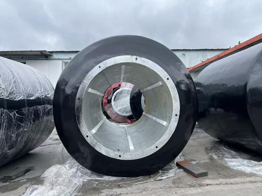 Kwaliteit Cilindrische met schuim gevulde fender met thermisch verzinkte kettingen DIA 0,5m-4,5m fabriek