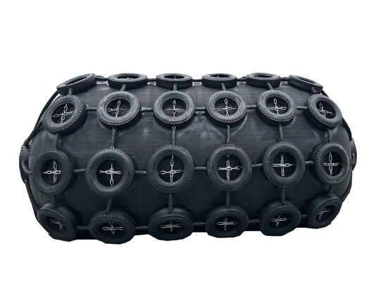 Kwaliteit Natuurrubber Pneumatische Rubberen Stootwillen Anti-botsing Type Rolbescherming voor het waarborgen van de impactbescherming op zee en 2 Perioden fabriek