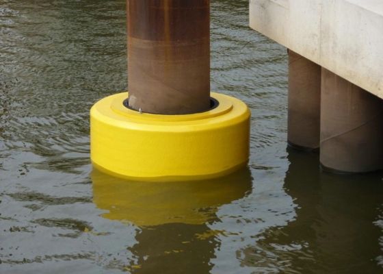 Kwaliteit Marine Solid Foam Cylindrical Rubber-Stootkussendia 4.5m Hoge Prestaties fabriek