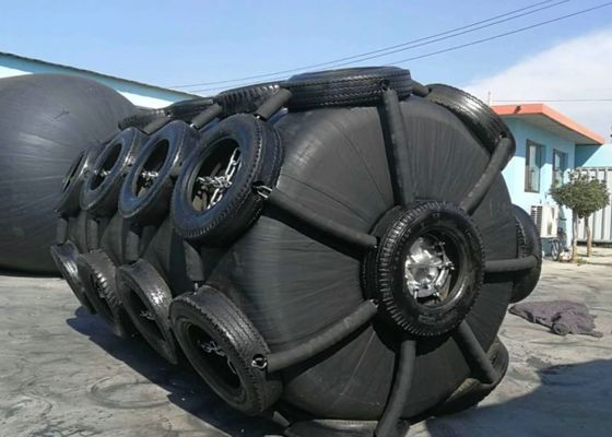 Kwaliteit Hot Dip Galvanized Foam Filled Fender with 10 Years Using Life and High Energy Absorption for Marine Safety fabriek