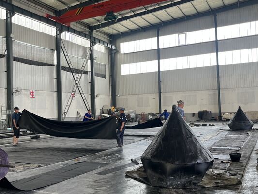 Kwaliteit Marine Rubber Airbag with High Grip Surface Pattern for Stable Shipyard Positioning in 0.8-3 M Diameter and 4-25 M Length fabriek