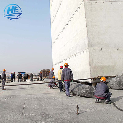 Kwaliteit Schip die Mariene Rubber van de de Bergingslucht van de Luchtkussenhoge druk Mariene de Liftzakken lanceren fabriek