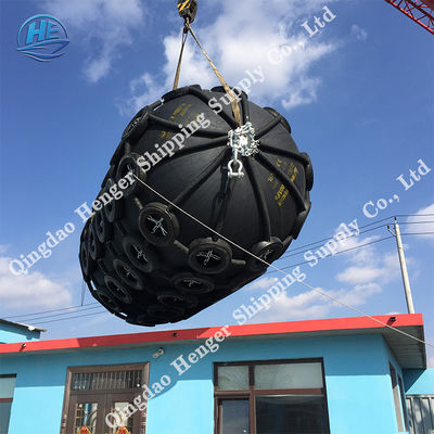 Kwaliteit Antibotsings Opblaasbare Pneumatische Rubberstootkussen Zwarte Kleur 24 Maanden Garantie fabriek