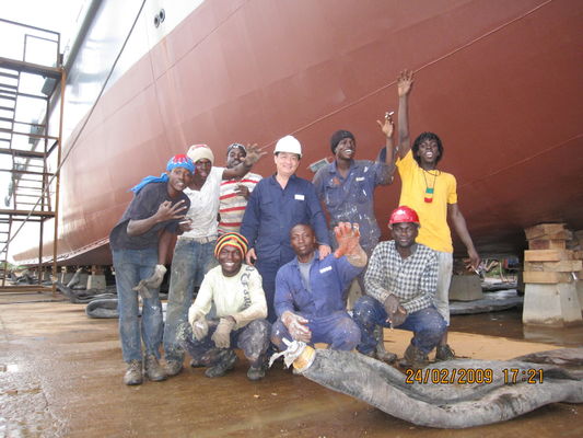 Kwaliteit Caisson die Opblaasbare Rubberballon opheffen die Gebruikte Marine Rubber Airbag bewegen fabriek