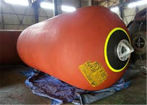 Kwaliteit 1700X3000MM het Pneumatische Rubberstootkussen van de Kettingsband 80Kpa fabriek