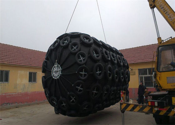 Kwaliteit Natuurrubber Pneumatische Marine Fender Durable 0.05MPa en 0.08MPa voor Pier And Vessels fabriek