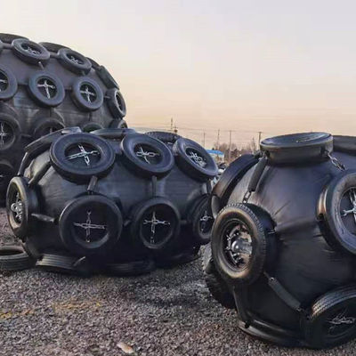 Kwaliteit Marine Ship Port Pneumatic Rubber-Opblaasbare Stootkussens fabriek