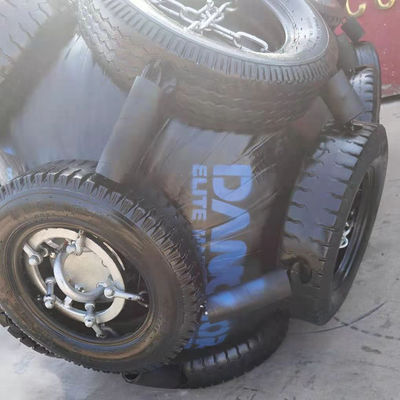 Kwaliteit Boottype Rubberstootkussen die Opblaasbare Rubbermarine fenders drijven fabriek