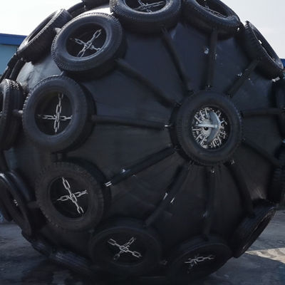 Kwaliteit Customized Pneumatic Rubber Fender with ISO17357 Standard and 50kpa & 80kpa Pressure for Marine Applications fabriek