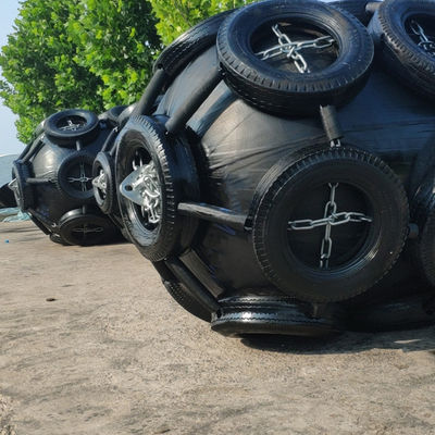 Kwaliteit Marine Pneumatic Rubber Fender Yokohama-Gediplomeerde Dokstootkussens Schuim Gevuld BV fabriek