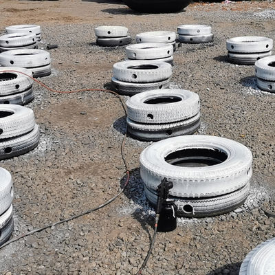 Kwaliteit Op maat gemaakte pneumatische rubberfender met 0,3-4,8 M beschikbare maten en 50kpa & 80kpa druk voor scheepsfendertoepassingen fabriek