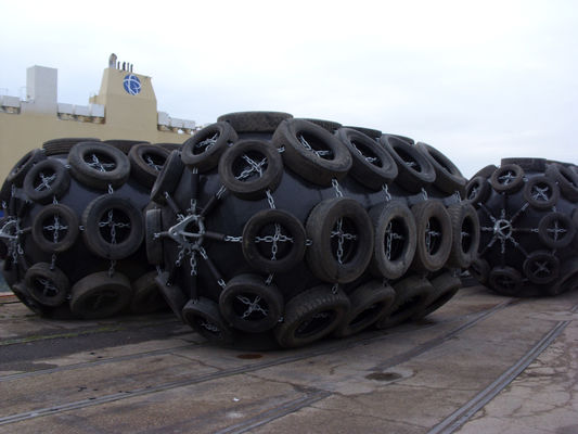 Kwaliteit ISO17357 de pneumatische Rubbercertificatie van Stootkussenmarine rubber fender CCS BV fabriek