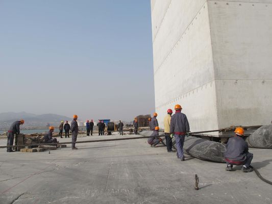 Kwaliteit Rubber Globale Schip Lanceringsluchtkussens Marine Lifting Airbag 10 lagen fabriek