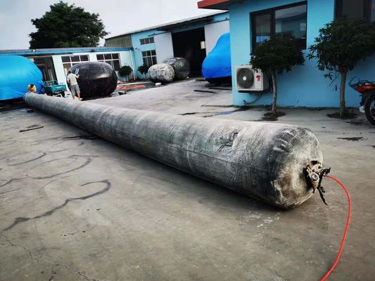 Kwaliteit D15 L12m 8 Lagen Schip dieMarine Airbags Marine Rubber Airbag lanceren fabriek