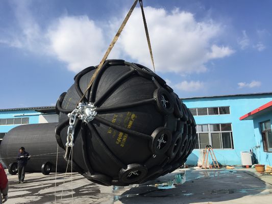 Kwaliteit Geribbelde de Hoekbumpers van Yokohama Marine Rubber Fender Marine Dock fabriek