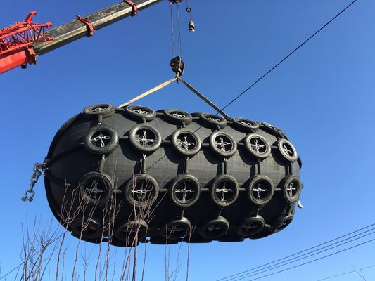 Kwaliteit Geribbelde de Hoekbumpers van Yokohama Marine Rubber Fender Marine Dock fabriek