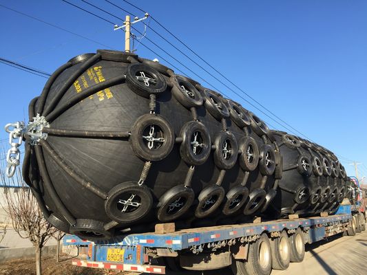 Kwaliteit Geribbelde de Hoekbumpers van Yokohama Marine Rubber Fender Marine Dock fabriek