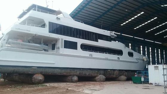 Kwaliteit Pneumatische Rubberlucht Opheffende Zak voor Schip Lancering fabriek