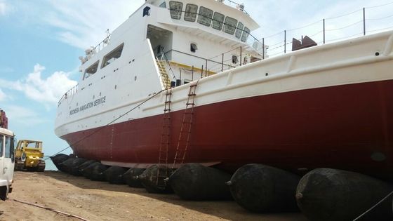 Kwaliteit Pneumatische Rubberlucht Opheffende Zak voor Schip Lancering fabriek