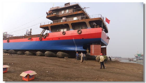 Kwaliteit Pneumatische Rubberlucht Opheffende Zak voor Schip Lancering fabriek