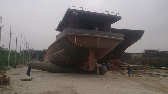 Kwaliteit 250T/M het Luchtkussen van Marine Salvage Airbags Ship Launching en het Opheffen fabriek