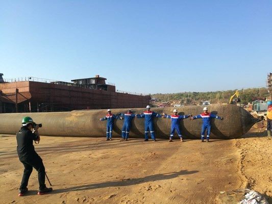 Kwaliteit ISO14409 zware Opheffende Schip Lanceringsluchtkussens 7layers 1.5*15m fabriek