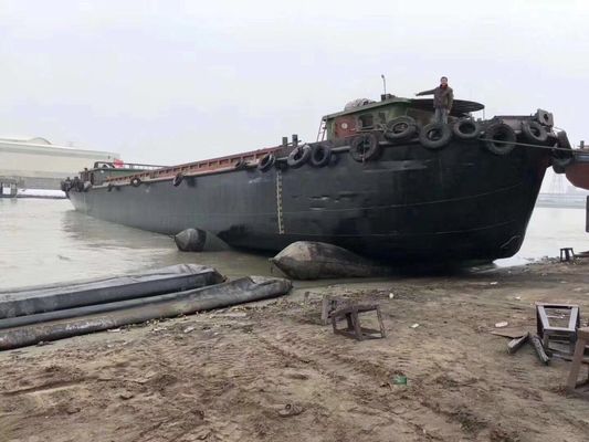 Kwaliteit ISO14409 standaard en Marine Rubber Airbag For Ship die lanceren landen fabriek