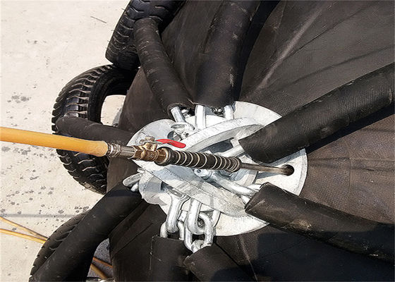 Kwaliteit Het mariene 1.5*3m Type van Bandmarine pneumatic yokohama fender sheath fabriek