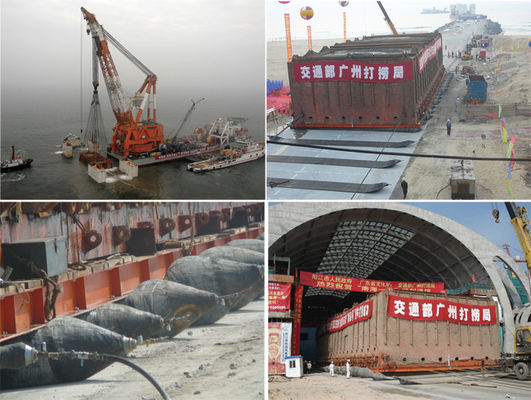 Kwaliteit Marine Inflatable Boat Hydro Pneumatic-Stootkussen van de Stootkussen het Rubber Drijvende Boot fabriek