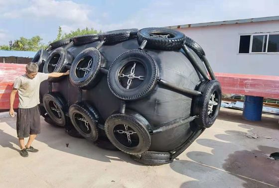 Kwaliteit Het dokkende Gediplomeerde Type BV van Bootmarine pneumatic rubber fender yokohama fabriek