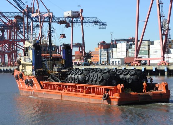 Kwaliteit Uitgedreven Bootkanaal Grote Pneumatische Marine Fenders Yokohama fabriek