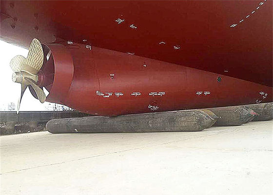Kwaliteit Opblaasbare Rubberen Airbag voor Scheepslancering Marine Airbag fabriek