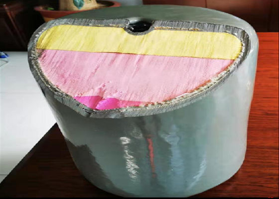 Kwaliteit Drijvende Naadloze EVA Foam Filled Marine Fender-Roestvrij staalschacht fabriek