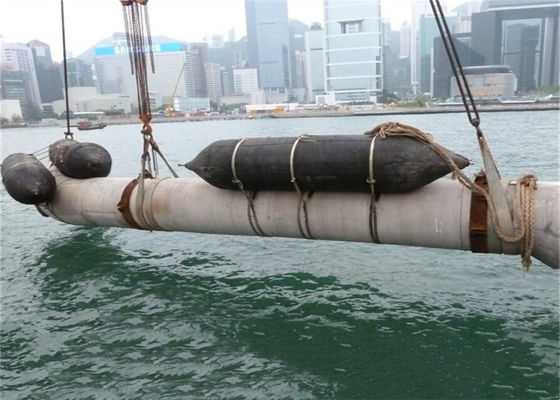 Kwaliteit Drijfvermogenhulp Marine Salvage Pneumatic Rubber Airbag met Veiligheidsklep fabriek