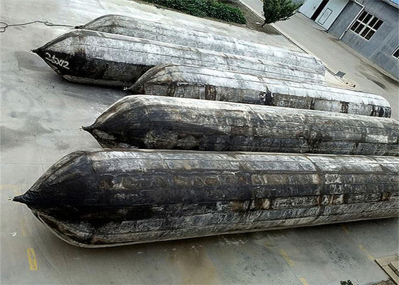 Kwaliteit ISO 14409 Certified Pneumatic Rubber Fender - Natural Rubber Marine Airbag with 80kpa Working Pressure fabriek