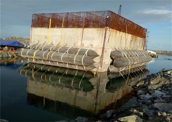 Kwaliteit Zware Marine Rubberen Airbag met 4-12 Laags Constructie en Natuurrubber Materiaal voor Scheepslancering in Aangepaste Maten fabriek