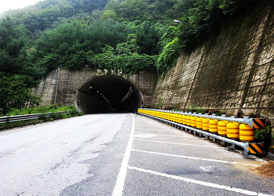 Kwaliteit Van de veiligheidseva van het rijwegverkeer de gele van de de rolbarrière vangrail van de de veiligheidsrol fabriek