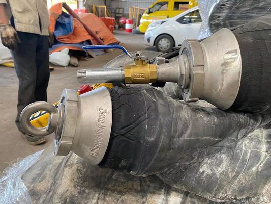 Kwaliteit De de Klantgerichte Grootte en Lagen van Marine Boat Launching Rubber Airbags fabriek
