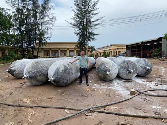 Kwaliteit D1.5*L12 het Opheffen van schipmarine rubber airbags for heavy en Schip Lancering fabriek