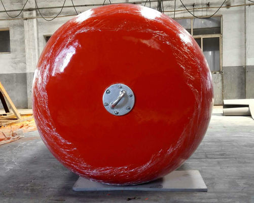 Kwaliteit Positive Buoyancy Foam Filled Fender with Customized Size and High-Density Foam Core for Marine Dock Protection fabriek