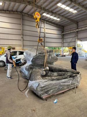 Kwaliteit Hoge het Schip van het Specificatiekoord Rubber Lanceringsluchtkussens 4-12 Lagen 1.8*12m fabriek