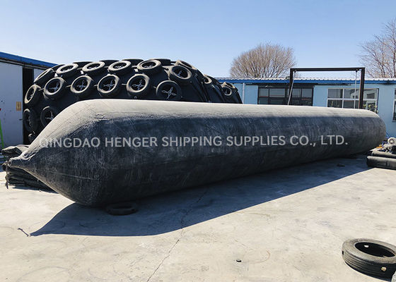 Kwaliteit Het Schip van Hengermarine rubber inflatable boat fender Lancering fabriek