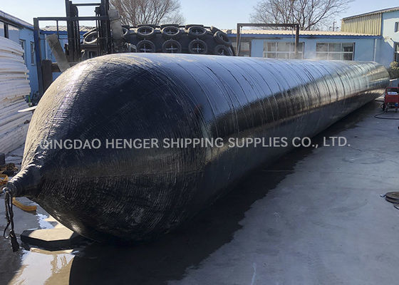 Kwaliteit ISO 14409 Certified Marine Rubber Airbag with 80kPa Working Pressure and Natural Rubber Material fabriek