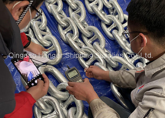 Kwaliteit Metaal 2-7/16 van roestvrij staalmarine anchor chain custom large fabriek