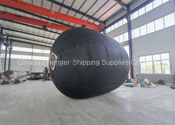 Kwaliteit ISO 17357 Compliant Natural Rubber Pneumatic Rubber Fender with 50Kpa/80kpa Working Pressure for Marine Protection fabriek